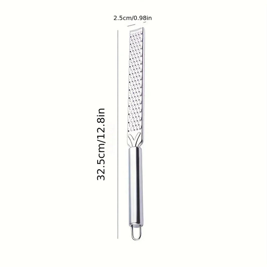 Citrus Lemon Zester & Cheese Grater — Parmesan Cheese, Lemon, Ginger, Garlic, Nutmeg, Chocolate, Vegetables, Fruits - Razor-Sharp Stainless Steel Blade +  - Dishwasher Safe