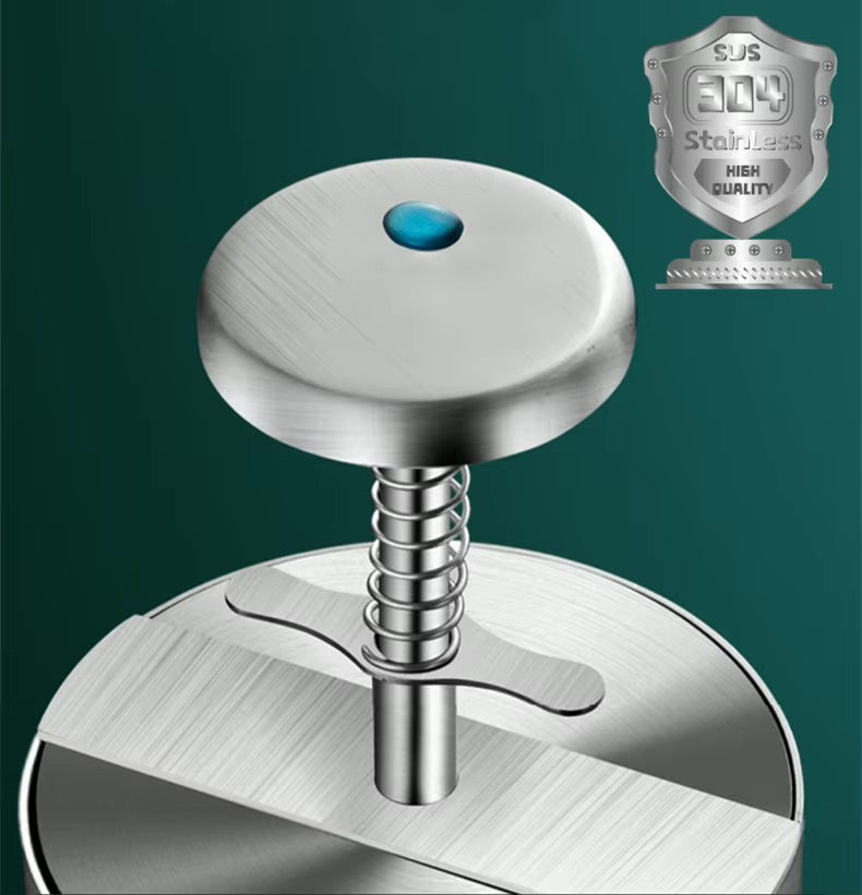Burger Press, Adjustable Hamburger Patty Maker 4.2" Stainless Steel Hamburger Press Patty Making Molds Patties for Beef, Vegetables, Meat, BBQ Barbecue Homemade Hamburger